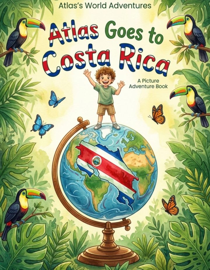 Atlas Goes to Costa Rica cover